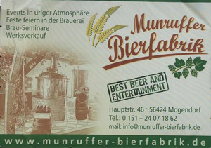 Munruffer Bierfabrik
